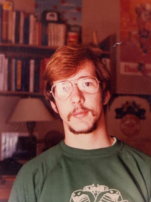Todd as a young man